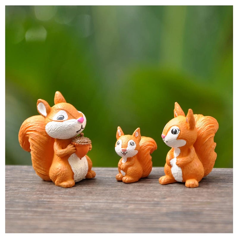 TANOMA Miniature Figurines, Fairy Garden Accessories, Micro Landscape, Plant Pots & Bonsai Craft Decor 3PCS - Image 1